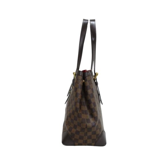 Pre Loved Louis Vuitton Lockit Damier Ebene Tote Women Brown Tote Bags - Picture 4 of 8